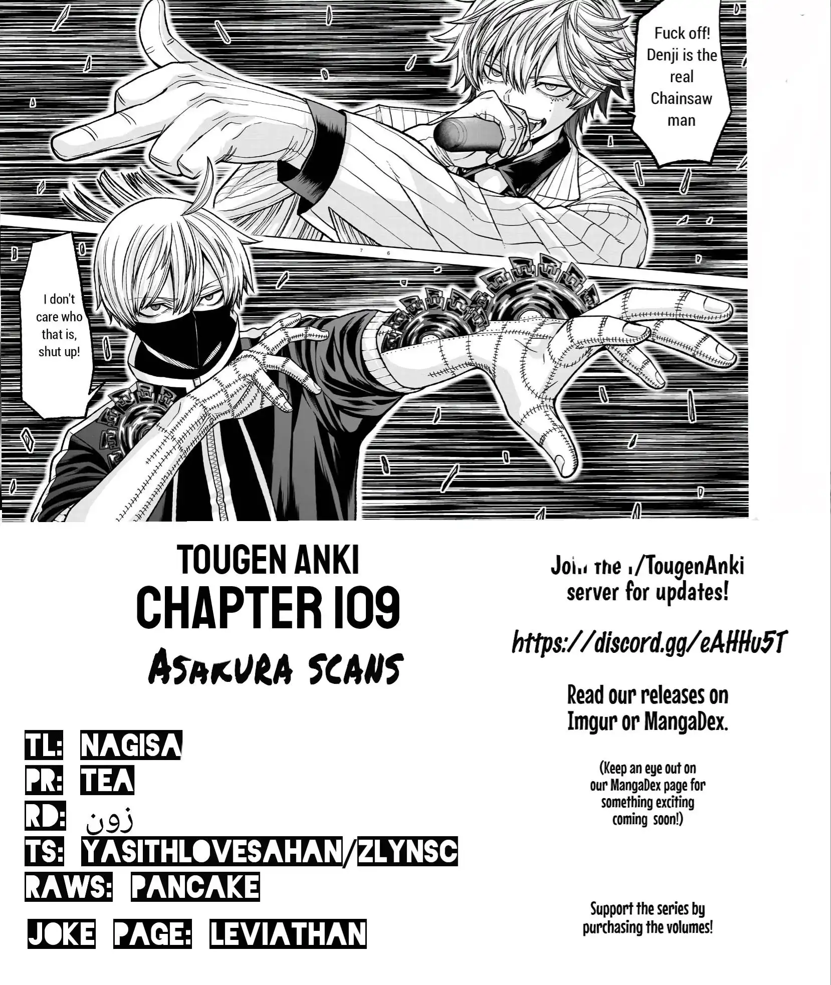  Tougen Anki Chapter 109