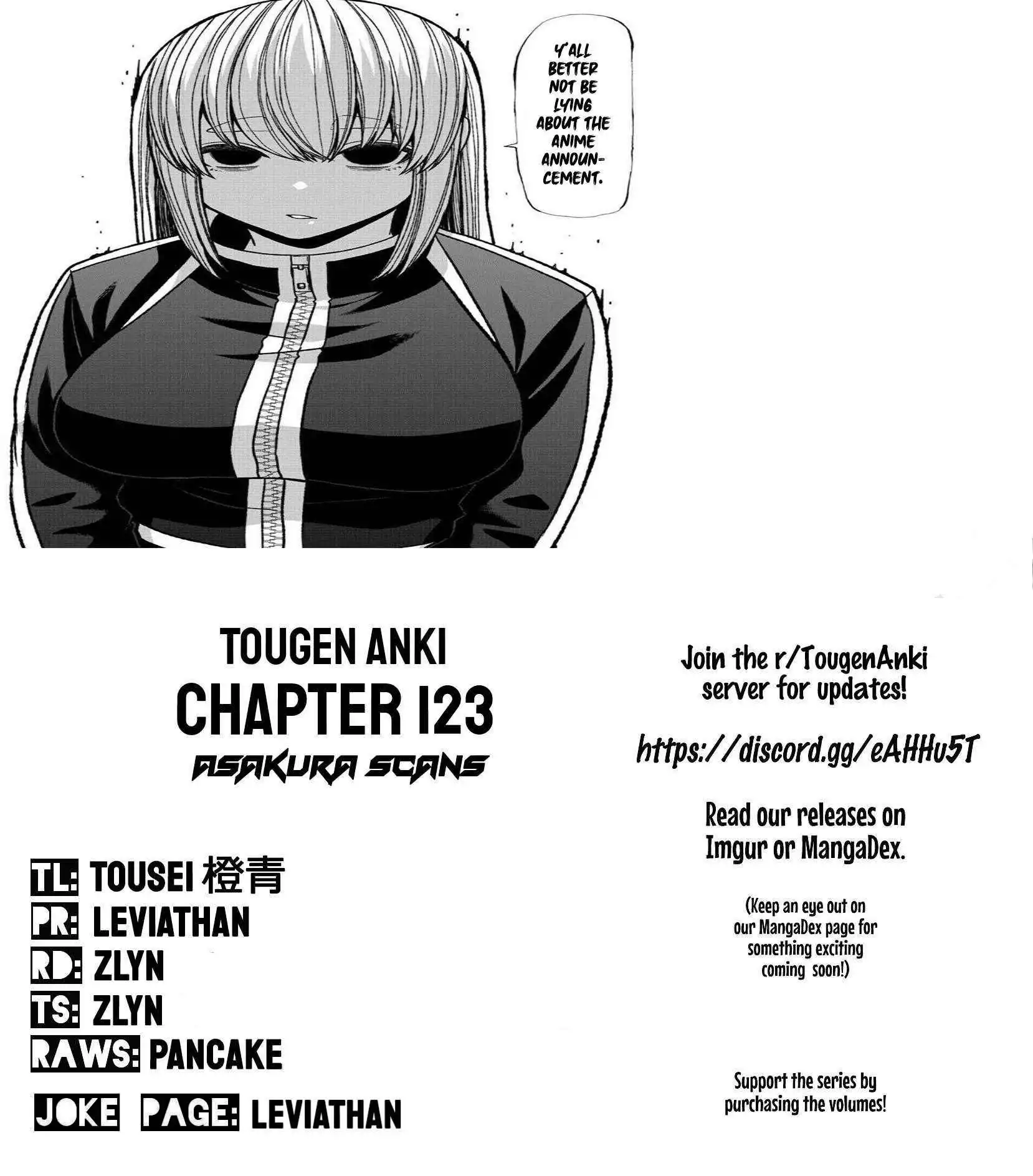  Tougen Anki Chapter 123