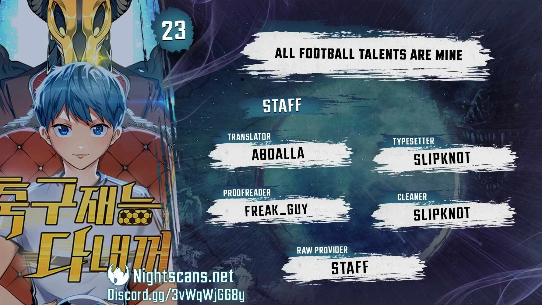 All Football Talents Are Mine Chapter 23