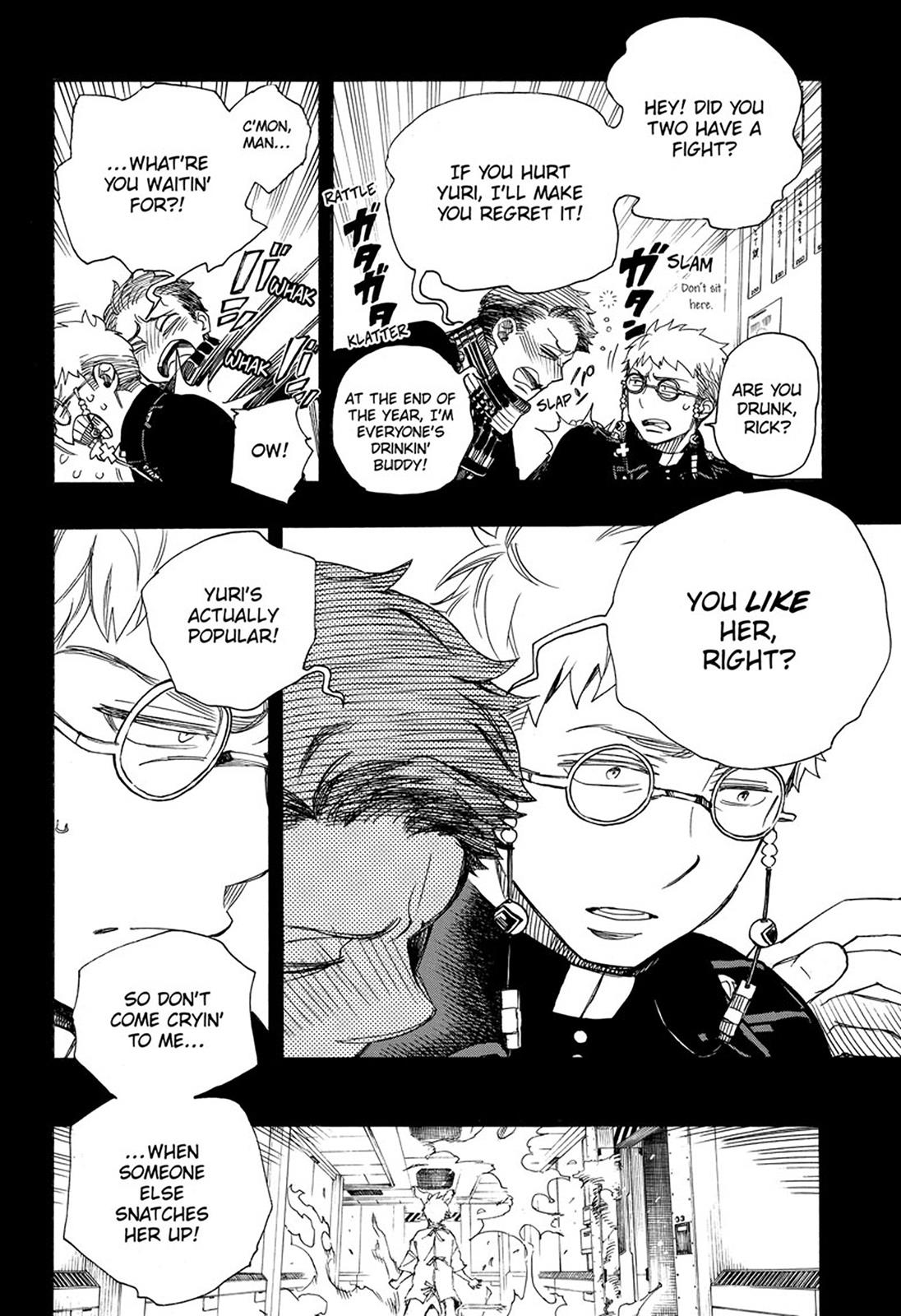 Ao no Exorcist Chapter 105