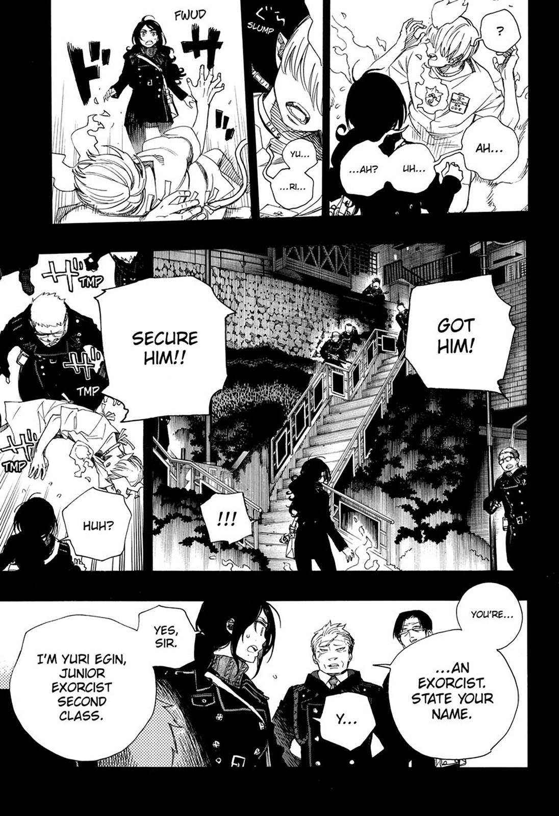 Ao no Exorcist Chapter 105