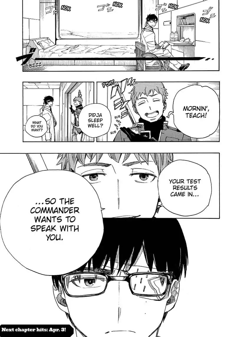 Ao no Exorcist Chapter 109