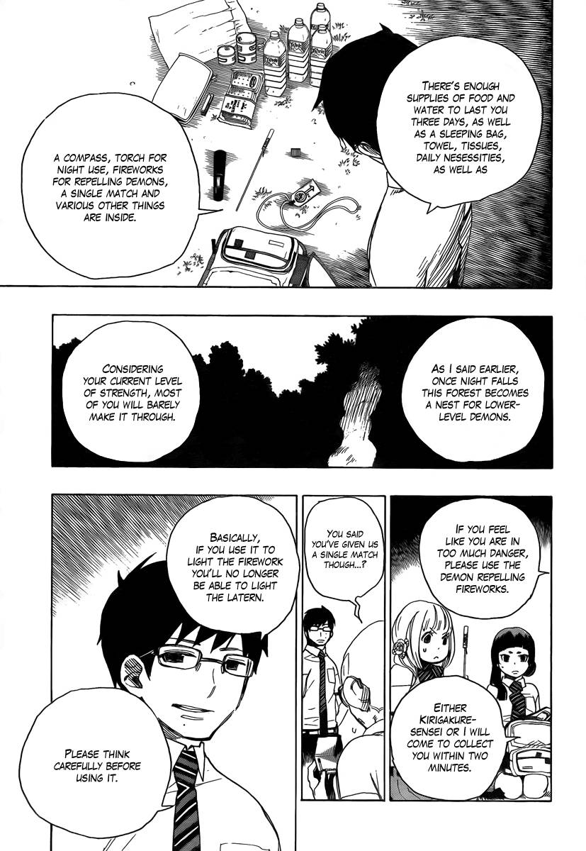 Ao no Exorcist Chapter 11