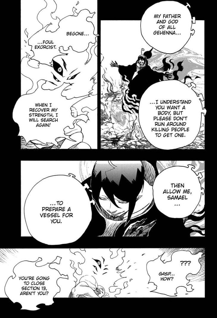 Ao no Exorcist Chapter 119