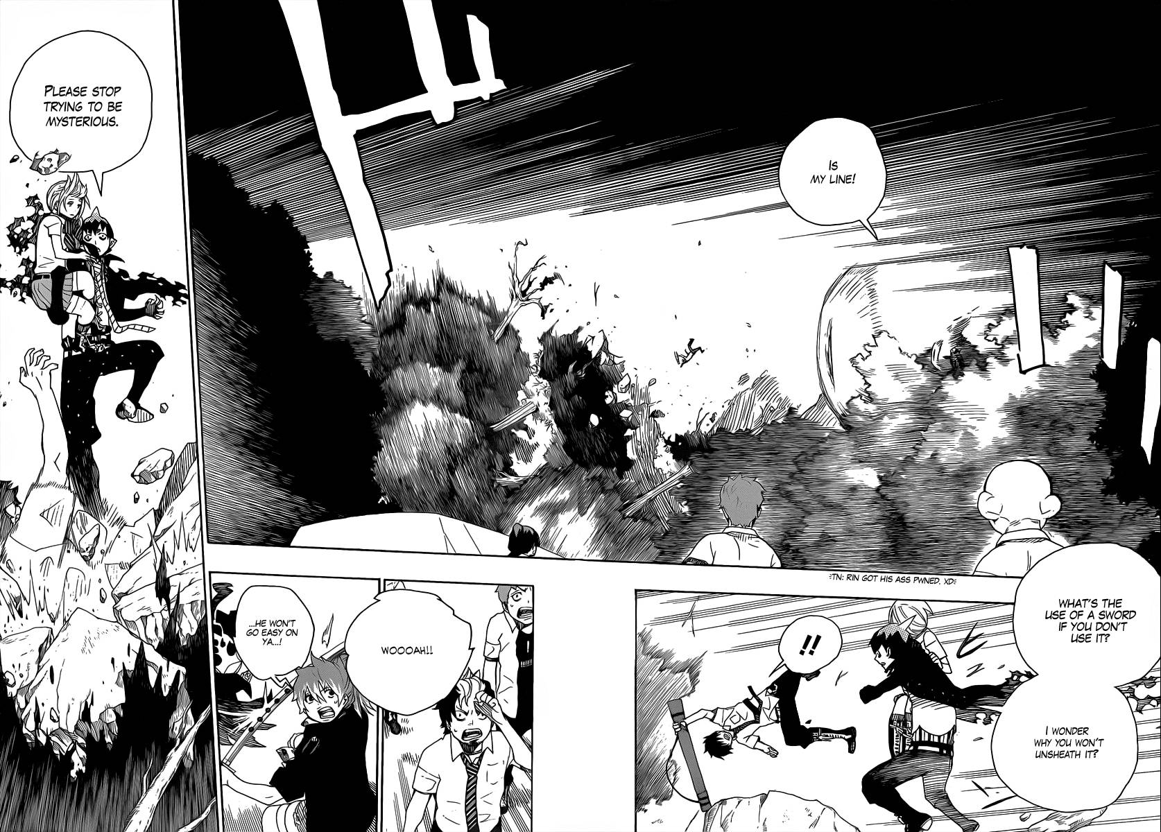 Ao no Exorcist Chapter 13