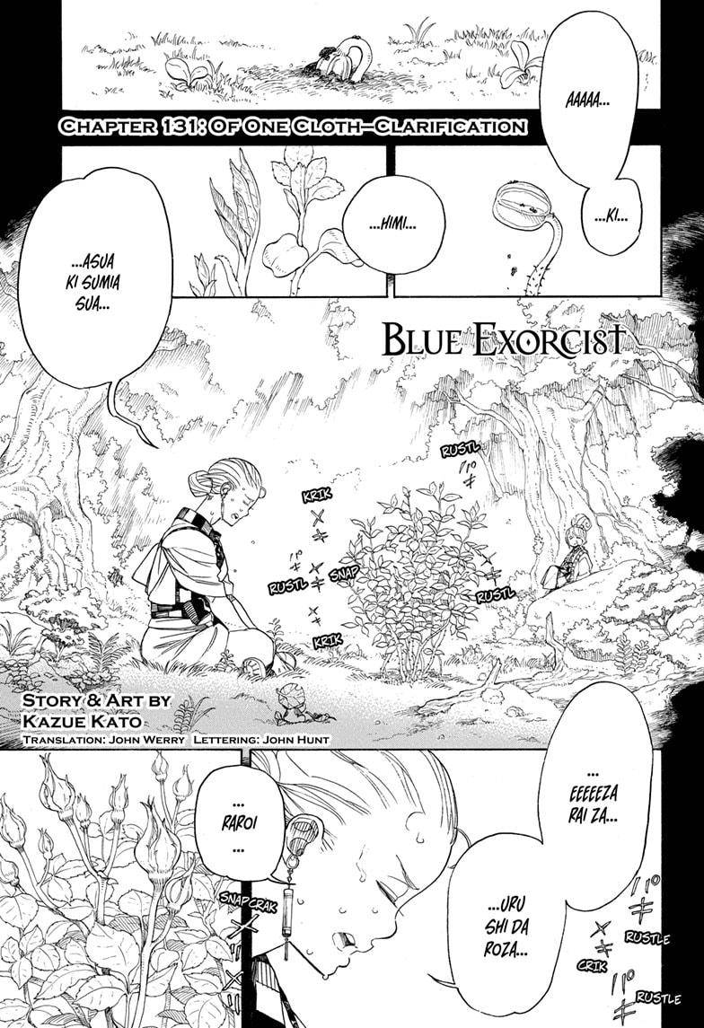 Ao no Exorcist Chapter 131