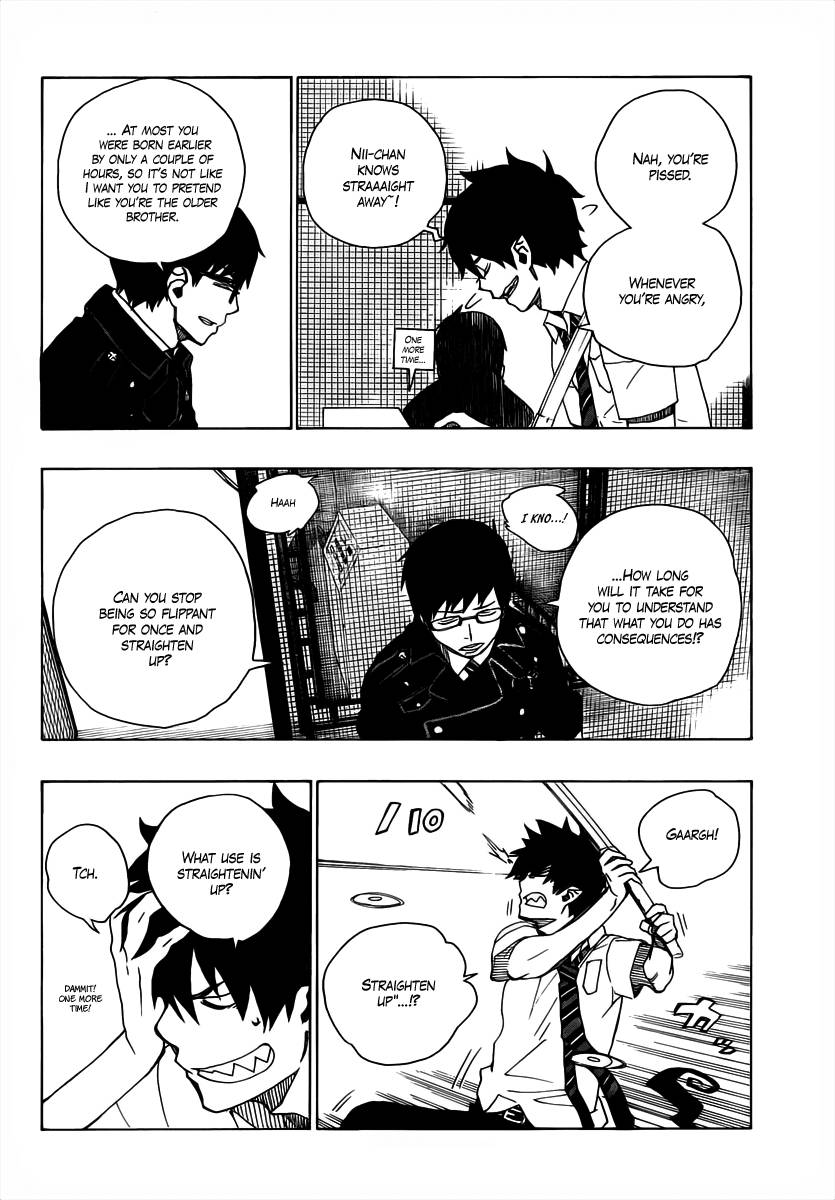 Ao no Exorcist Chapter 15