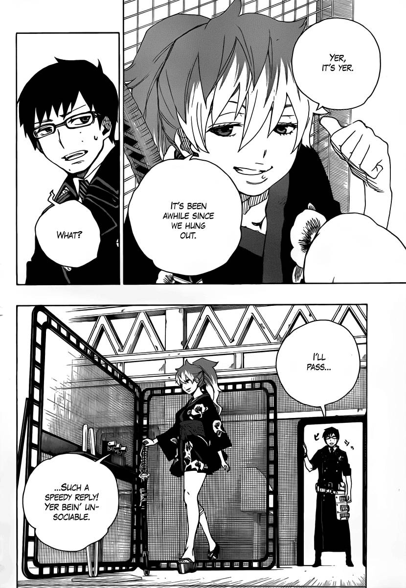 Ao no Exorcist Chapter 15