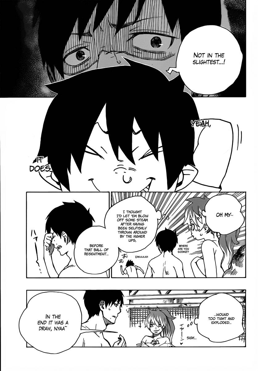 Ao no Exorcist Chapter 15