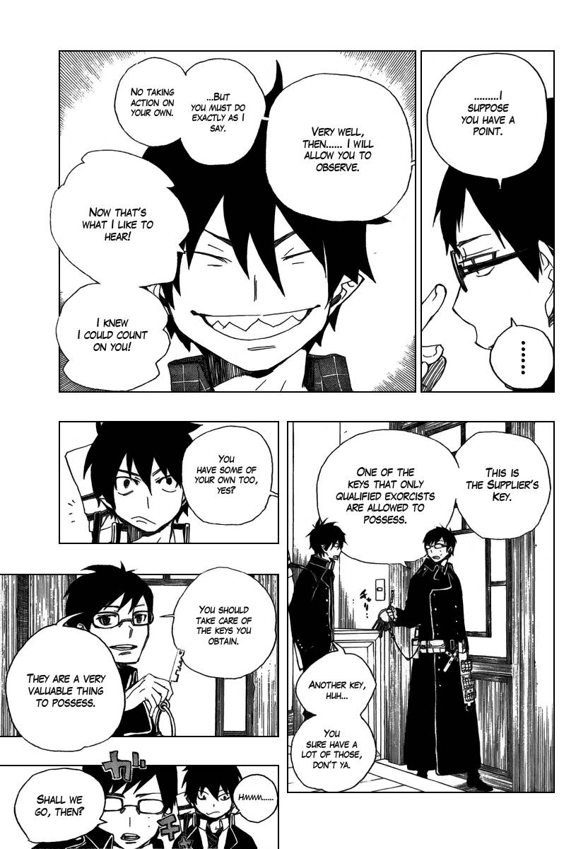 Ao no Exorcist Chapter 3