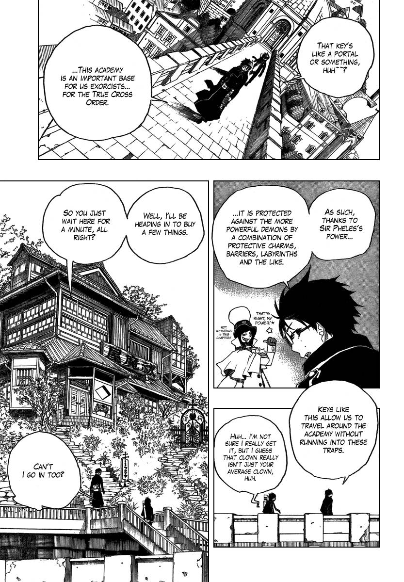 Ao no Exorcist Chapter 3