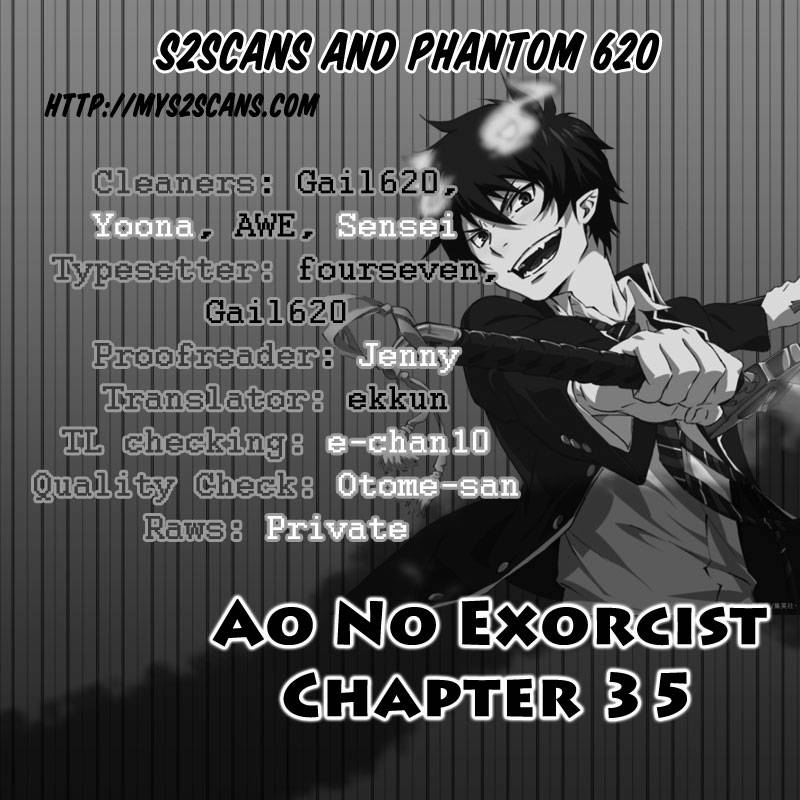 Ao no Exorcist Chapter 35