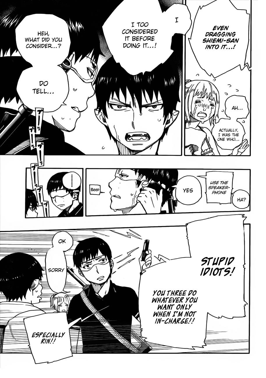 Ao no Exorcist Chapter 36