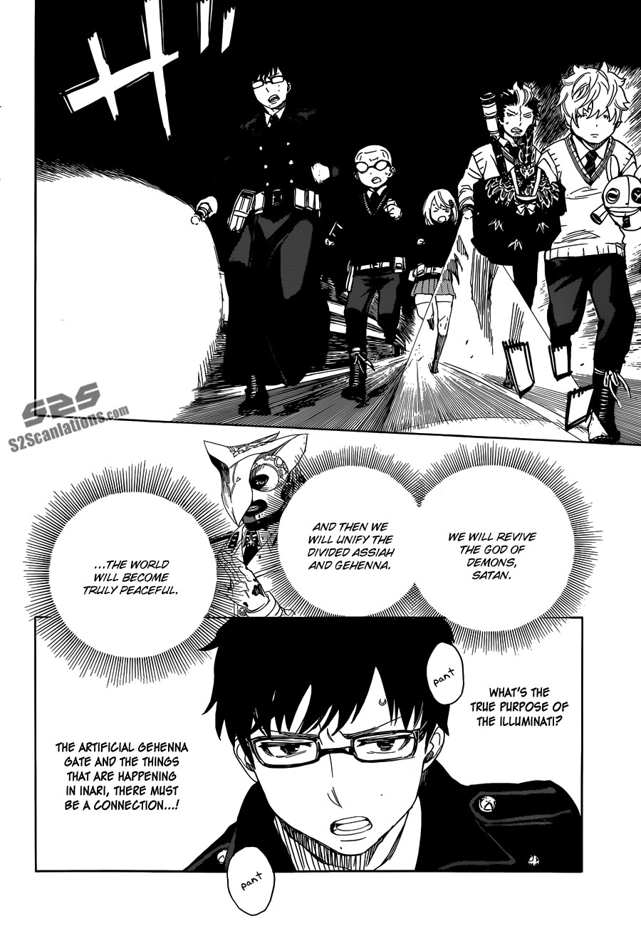 Ao no Exorcist Chapter 54