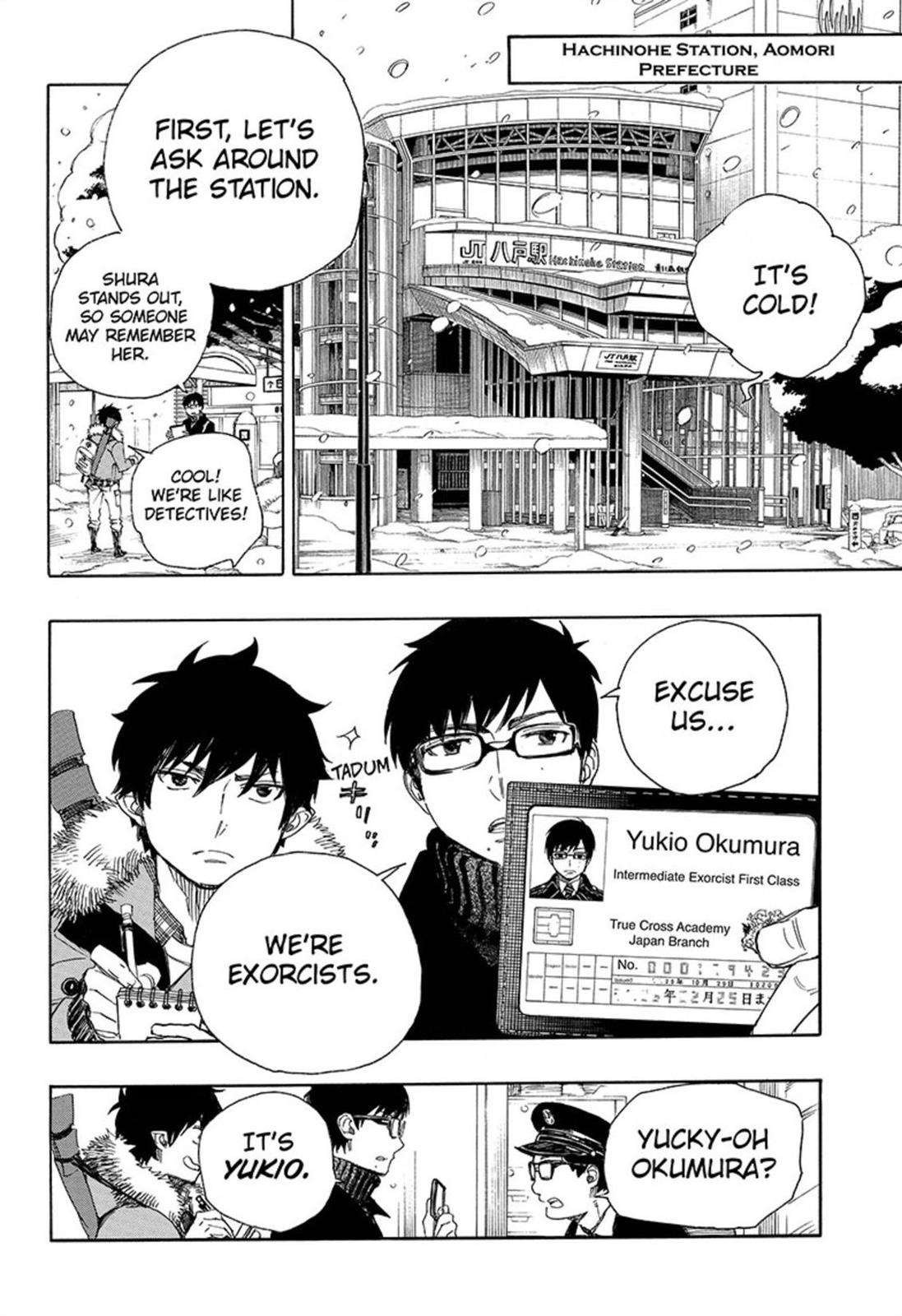 Ao no Exorcist Chapter 74