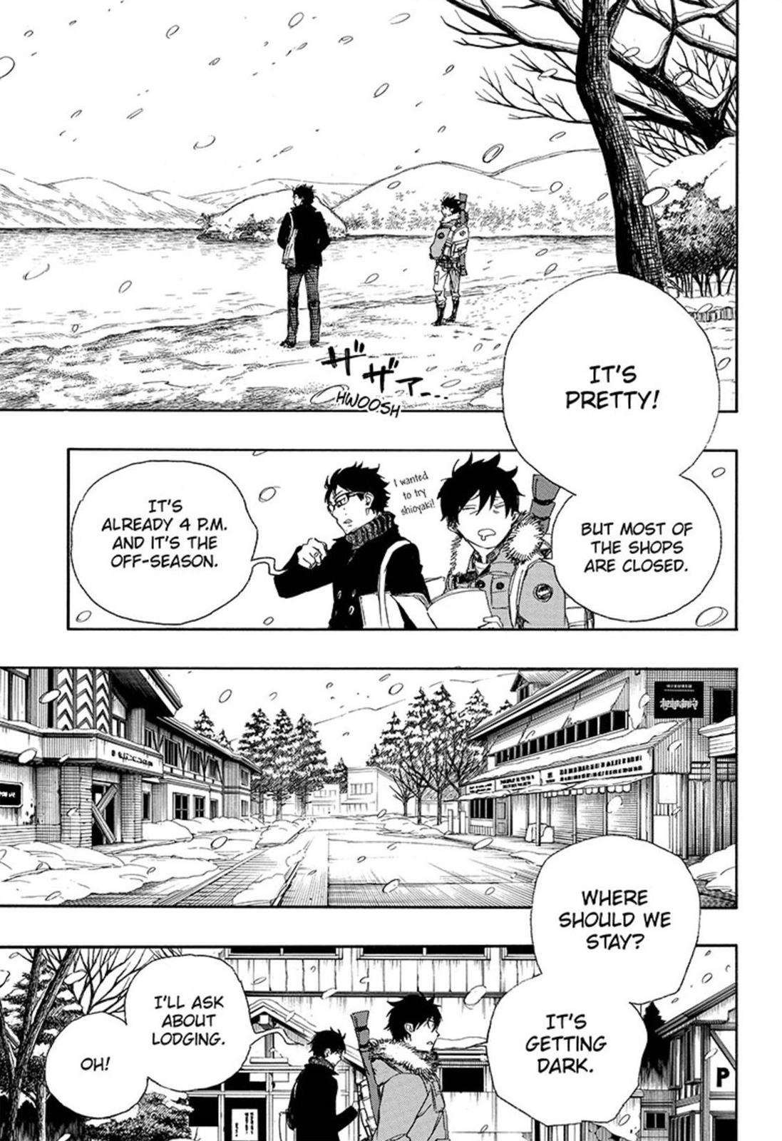 Ao no Exorcist Chapter 74