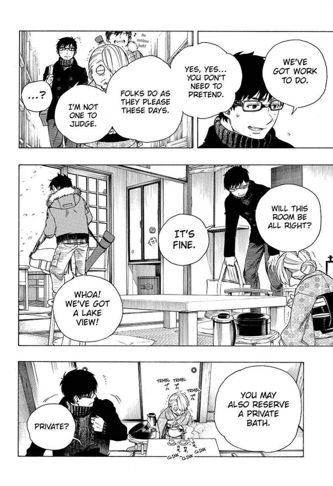 Ao no Exorcist Chapter 74