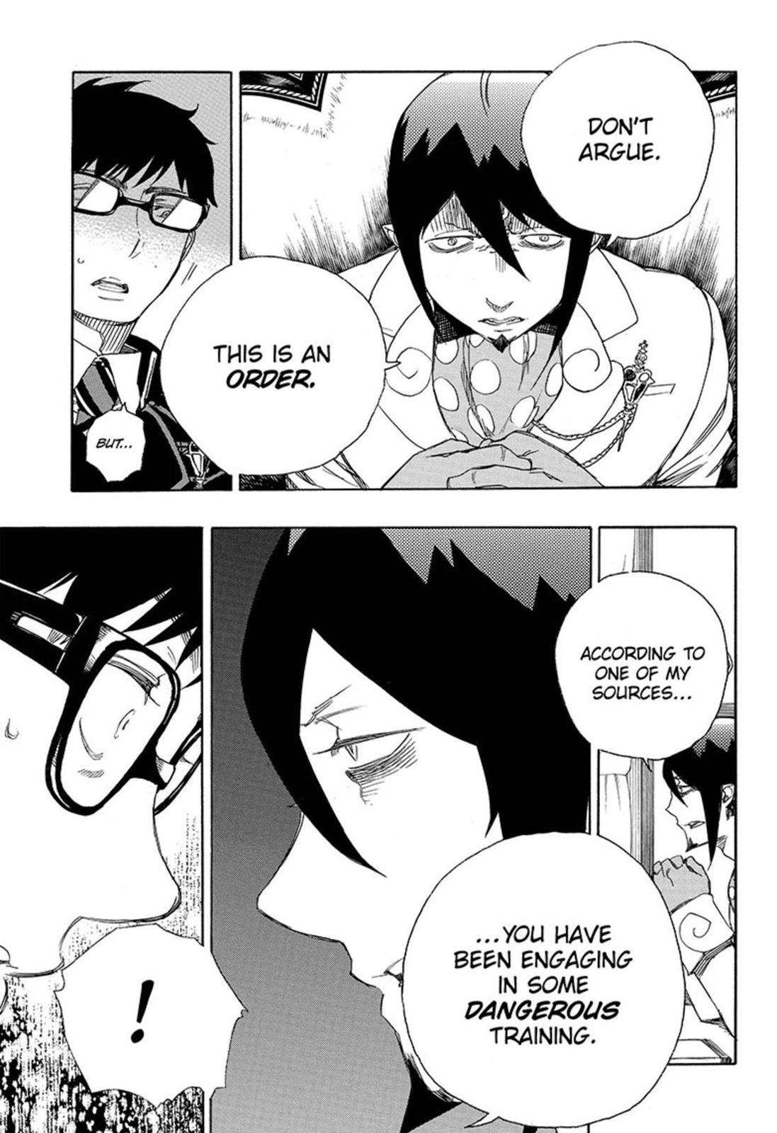 Ao no Exorcist Chapter 74