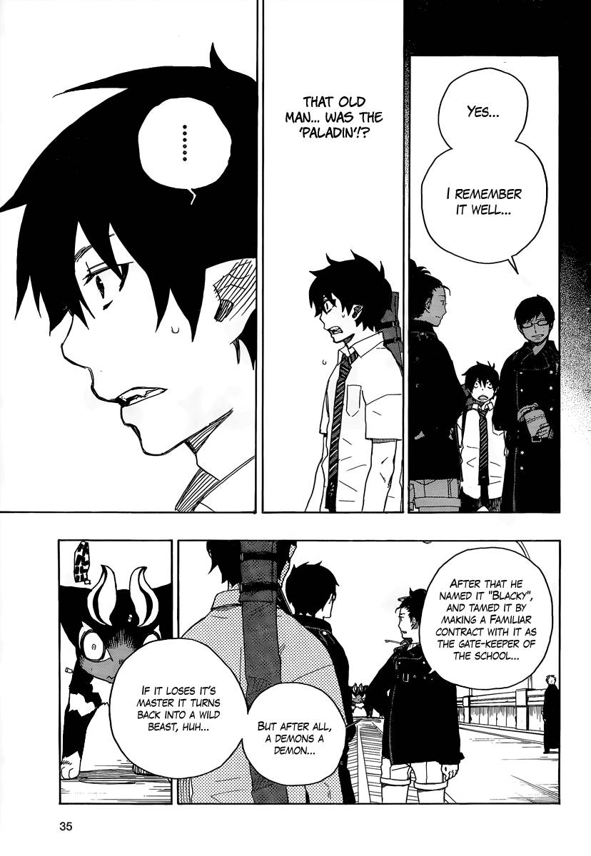 Ao no Exorcist Chapter 8