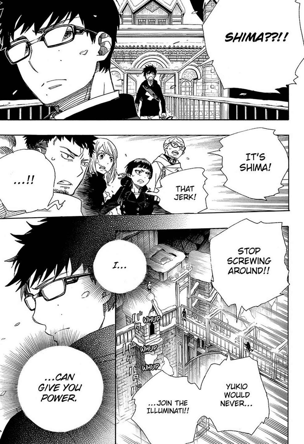 Ao no Exorcist Chapter 96