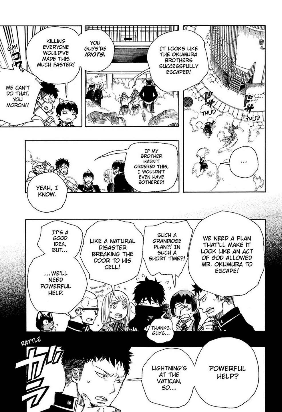 Ao no Exorcist Chapter 96