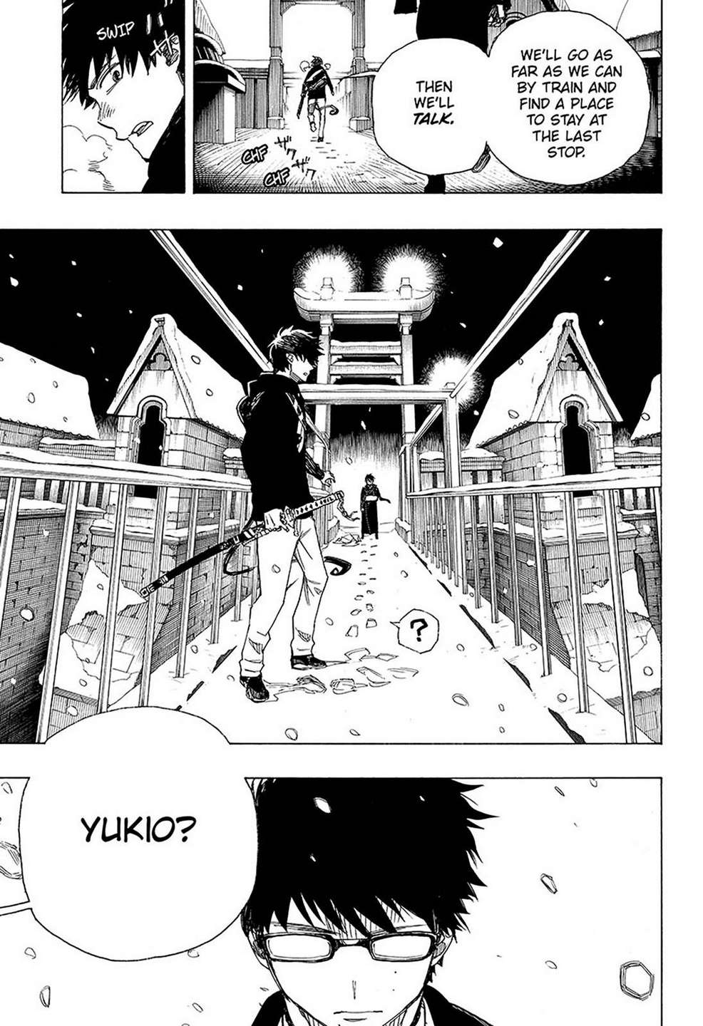 Ao no Exorcist Chapter 96