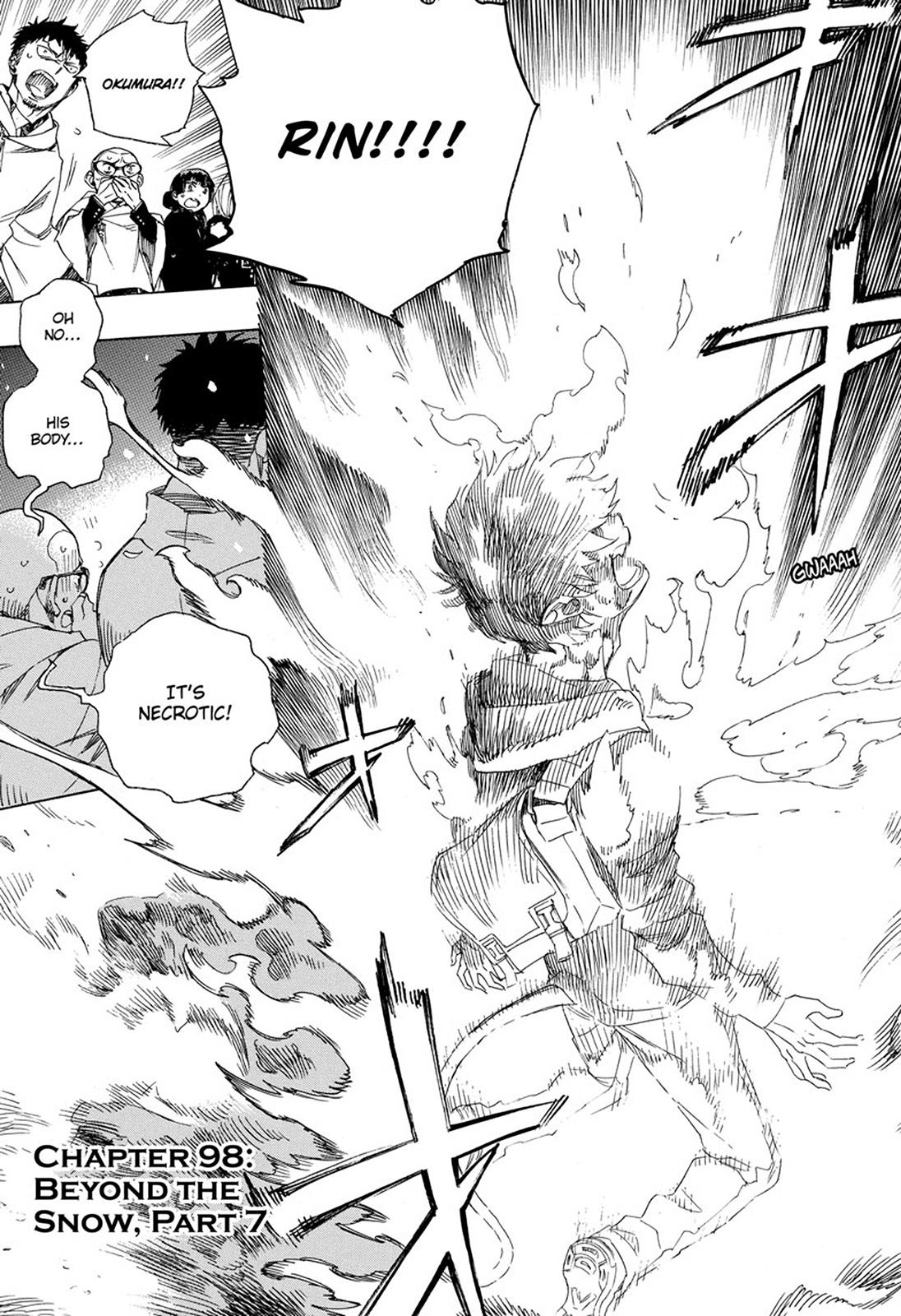 Ao no Exorcist Chapter 98