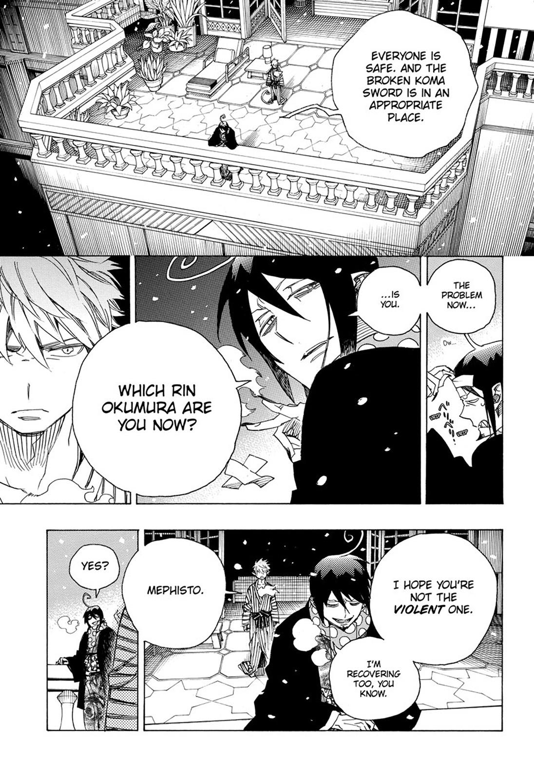 Ao no Exorcist Chapter 98