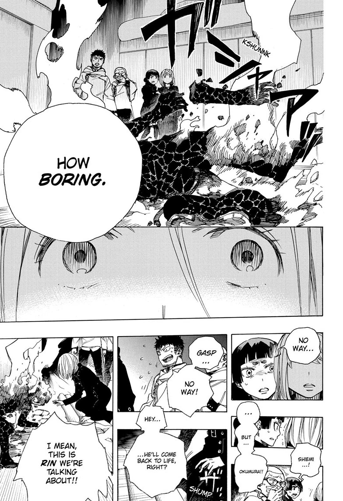 Ao no Exorcist Chapter 98