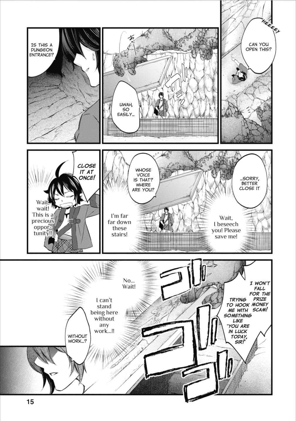 Arafoo Shachiku No Golem Master Chapter 1