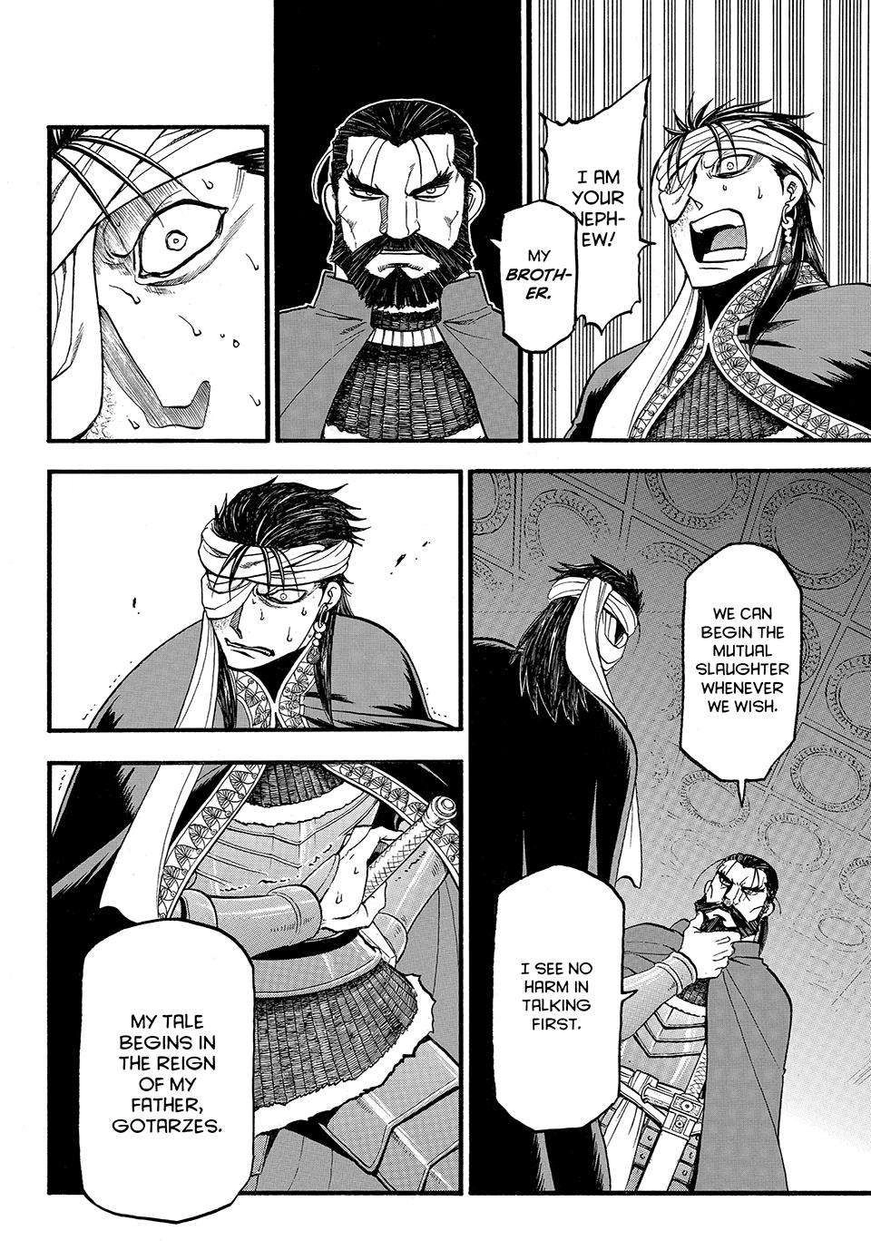 Arslan Senki (ARAKAWA Hiromu) Chapter 124