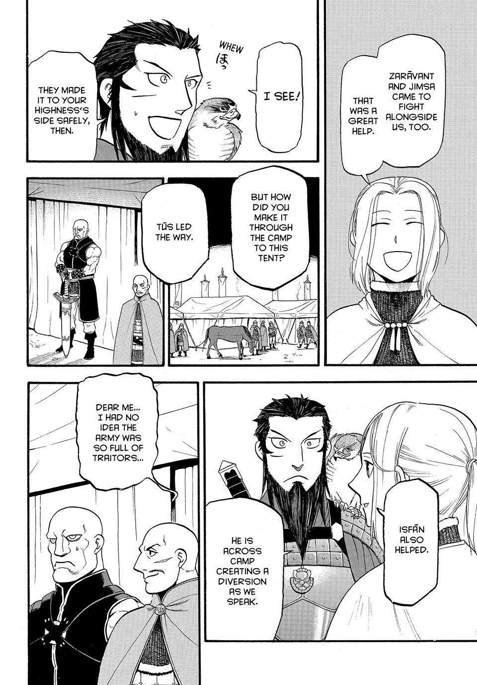 Arslan Senki (ARAKAWA Hiromu) Chapter 124