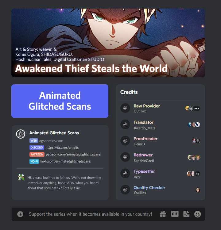 Awakened Thief Steals the World Chapter 2