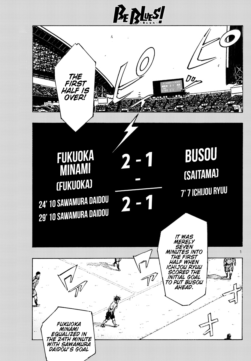 BE BLUES ~Ao ni nare~ Chapter 465