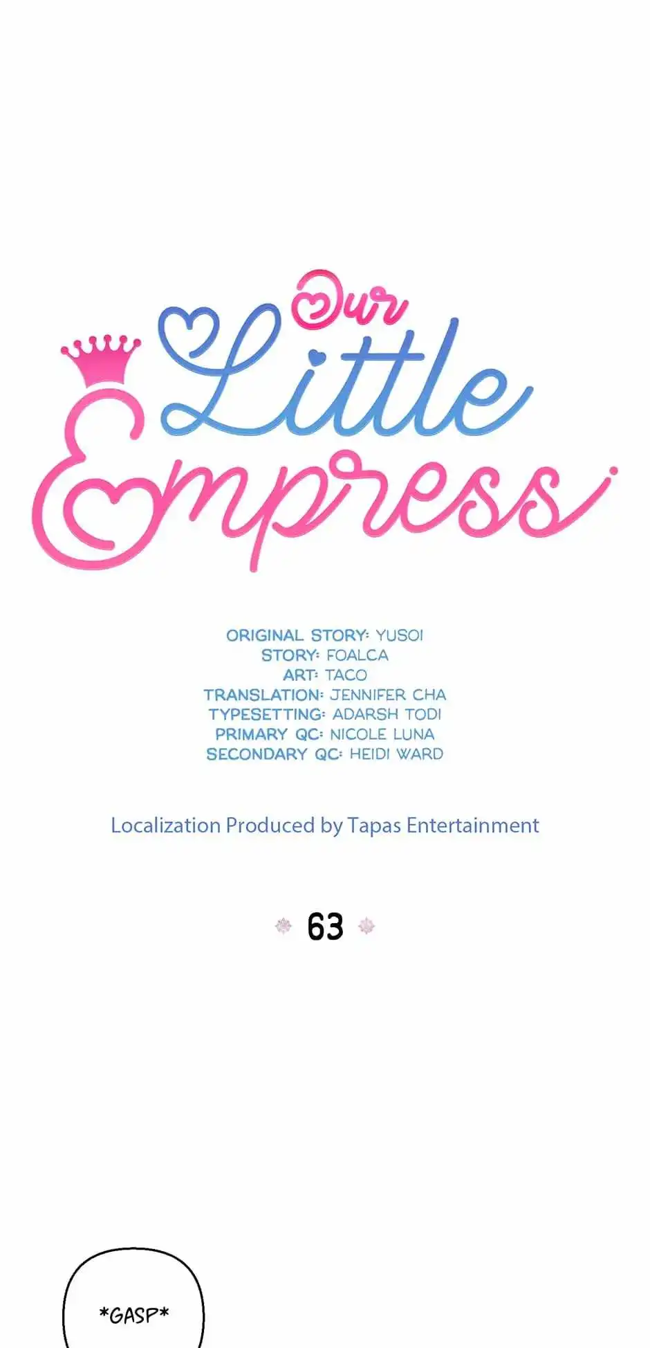 Baby Empress Chapter 63