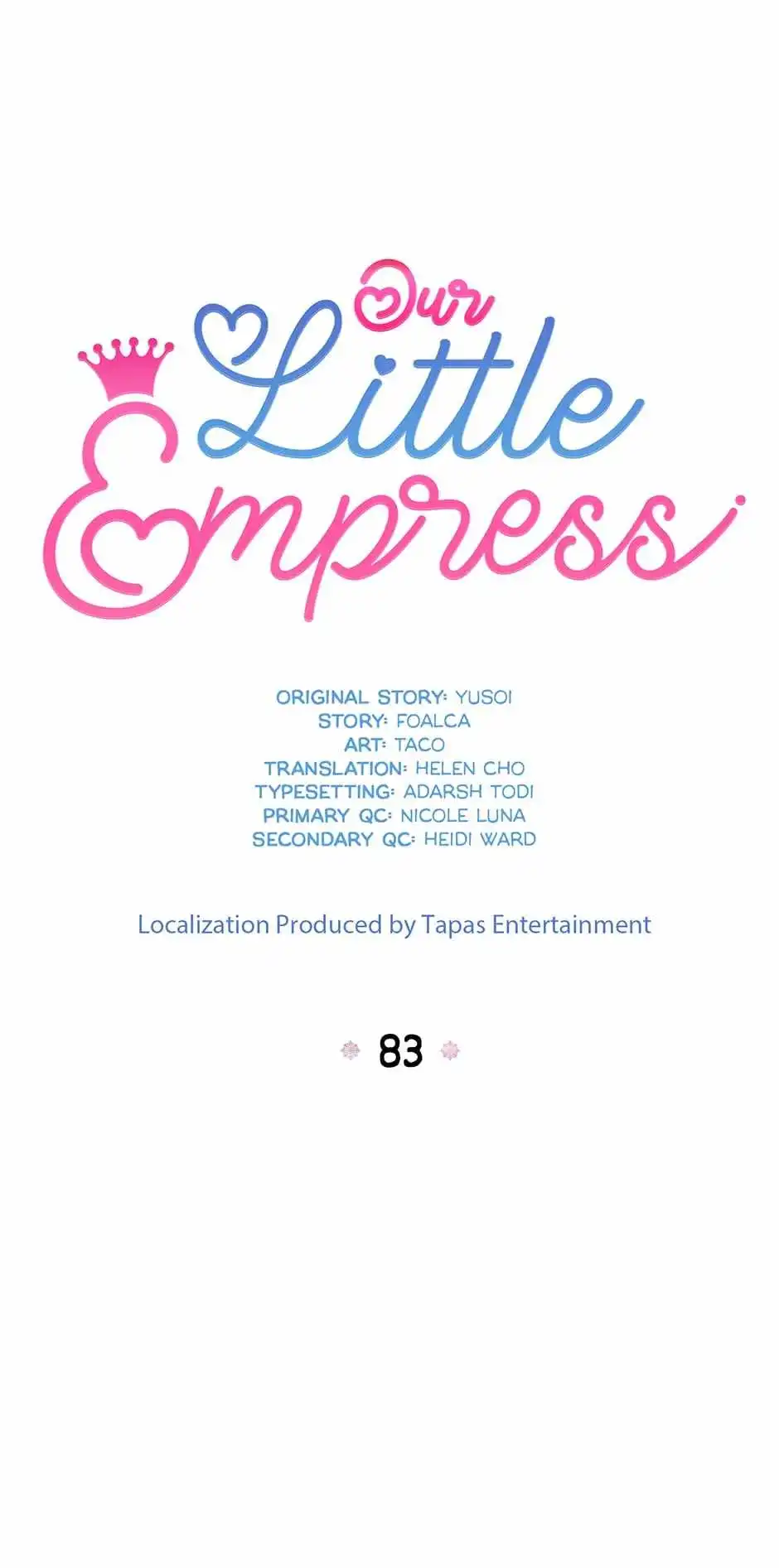 Baby Empress Chapter 83