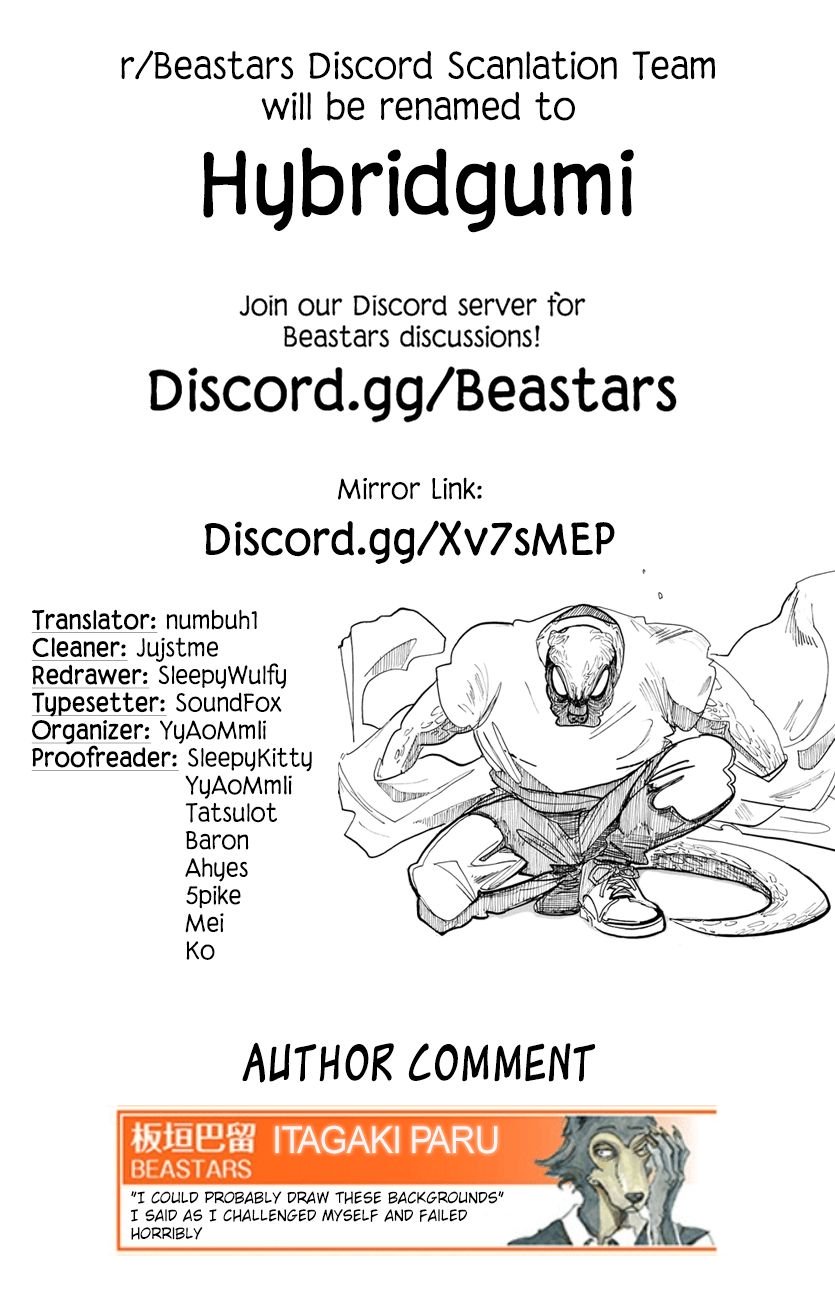 Beastars Chapter 188