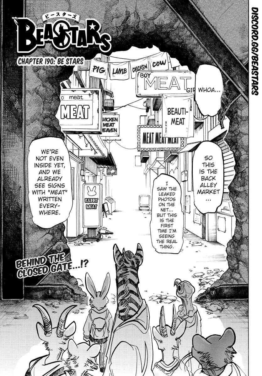 Beastars Chapter 190