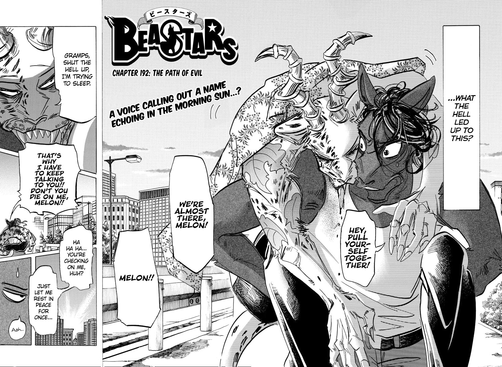 Beastars Chapter 192