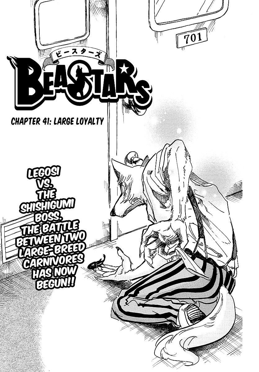 Beastars Chapter 41 1