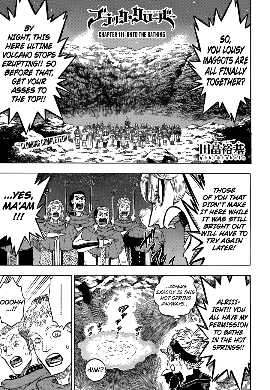 Black Clover Chapter 111