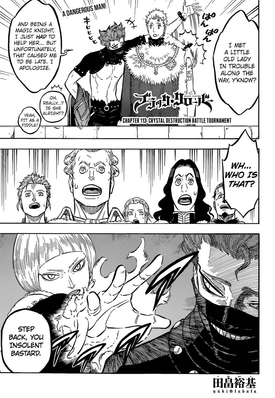 Black Clover Chapter 113