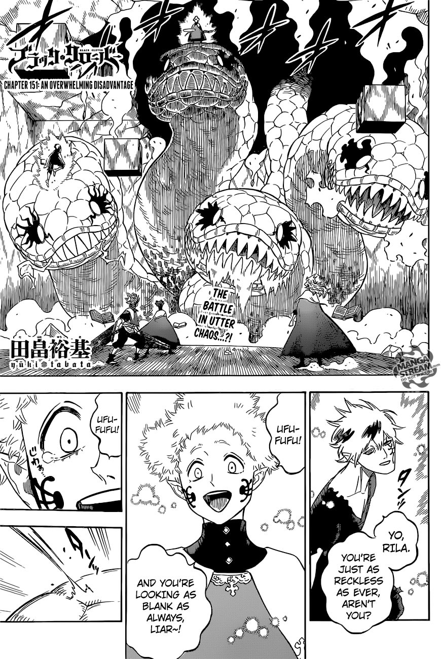 Black Clover Chapter 151