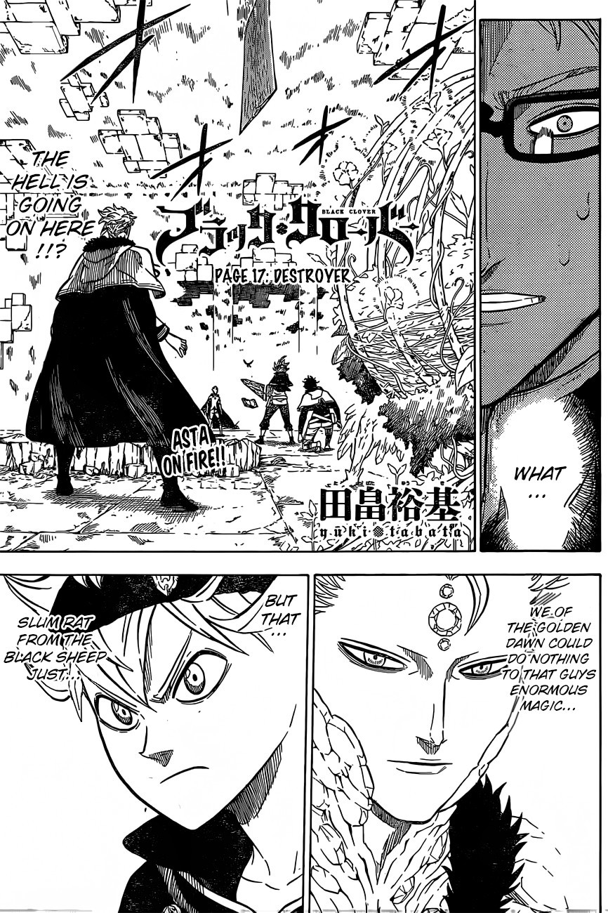 Black Clover Chapter 17