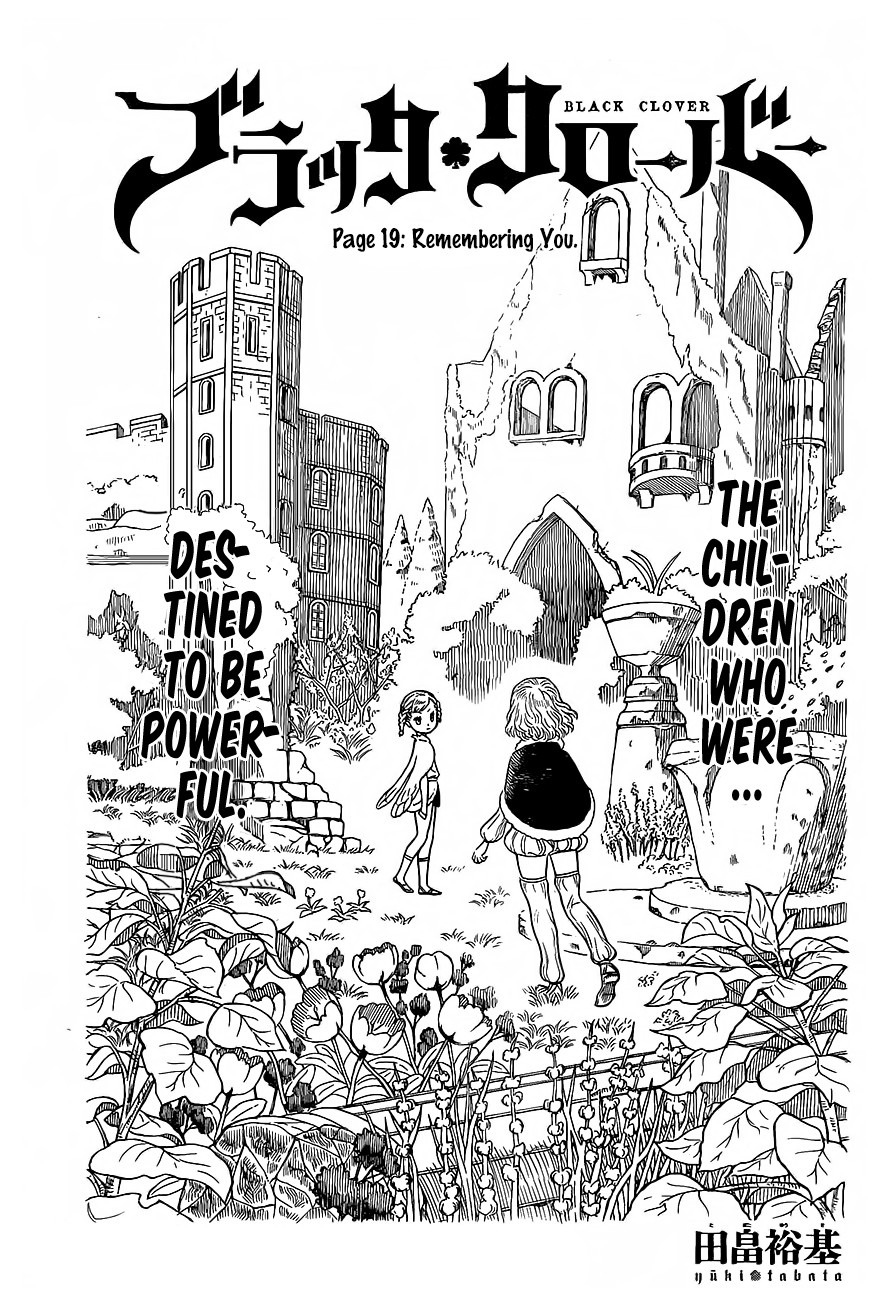 Black Clover Chapter 19