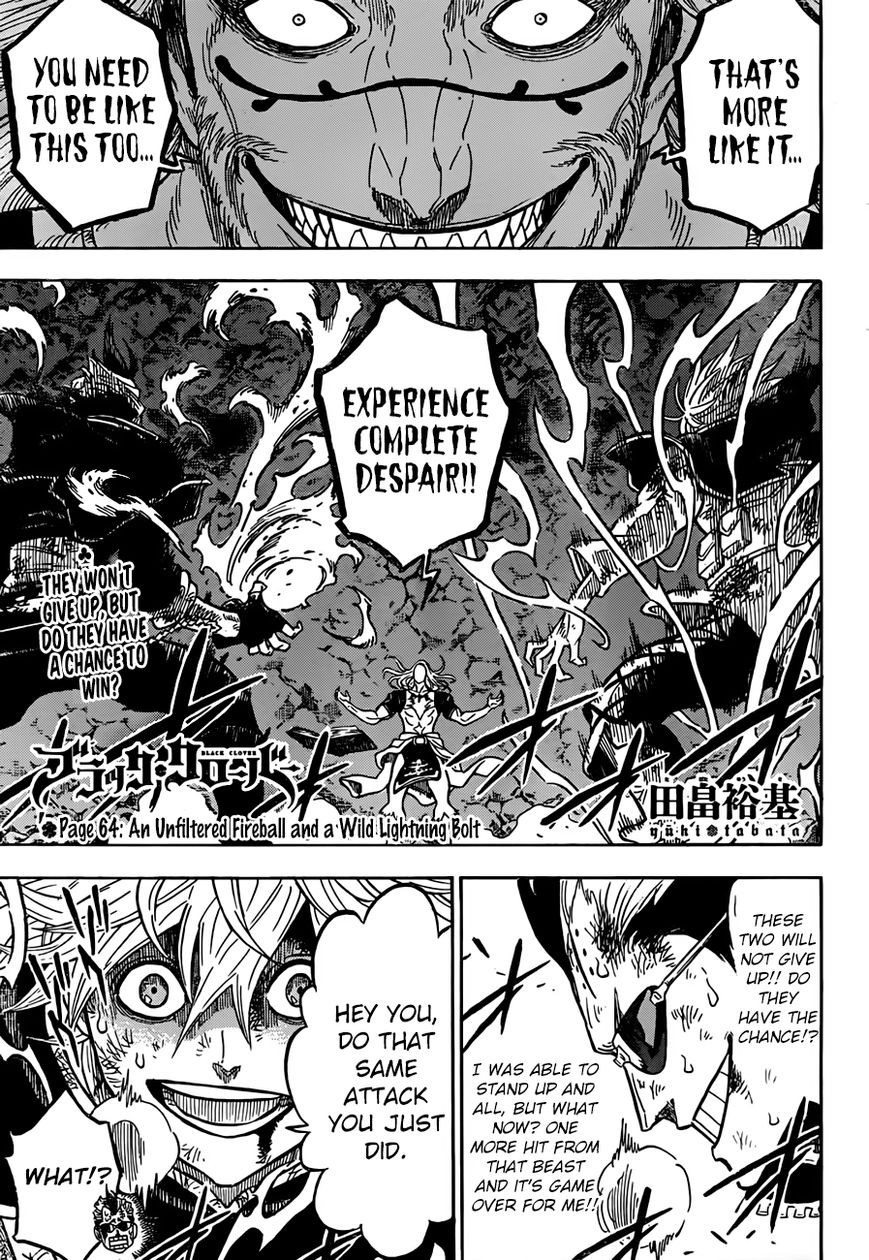 Black Clover Chapter 64