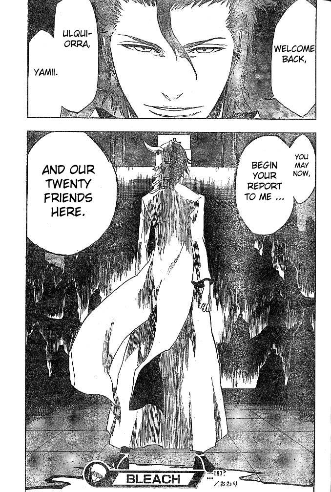 Bleach Chapter 197