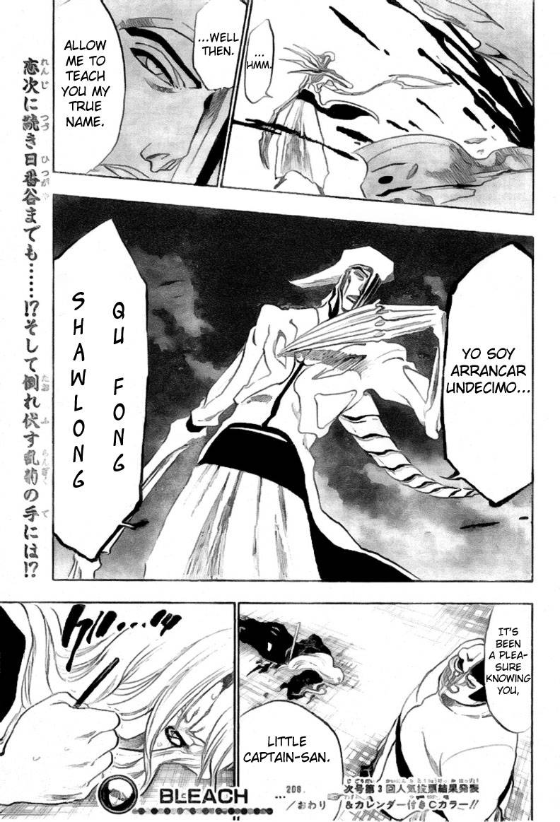 Bleach Chapter 208