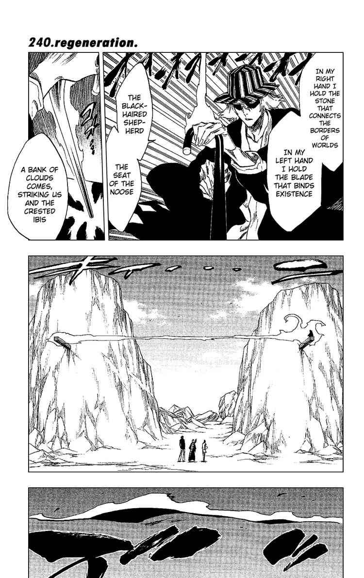 Bleach Chapter 240