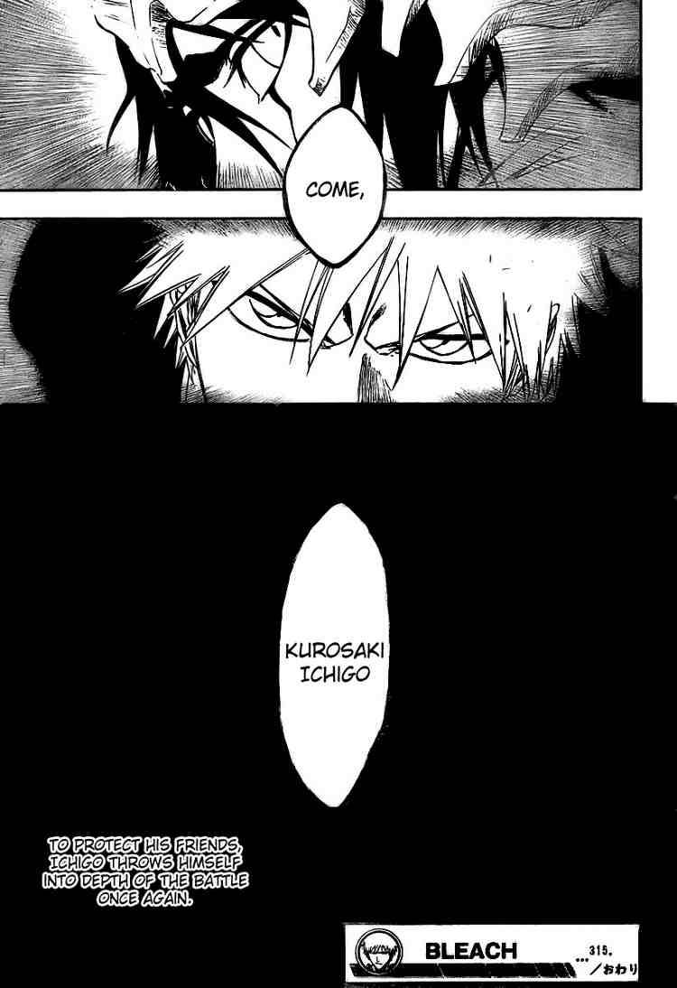 Bleach Chapter 315